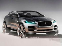 Jaguar C-Pace - будущий самый компактный кроссовер марки