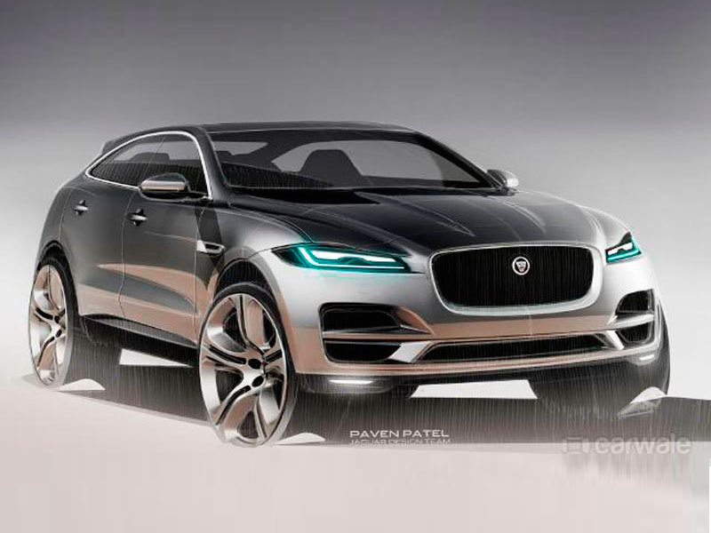 Jaguar C-Pace - будущий самый компактный кроссовер марки