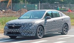 Новое поколение Subaru Legacy 2020 замечено на тестах