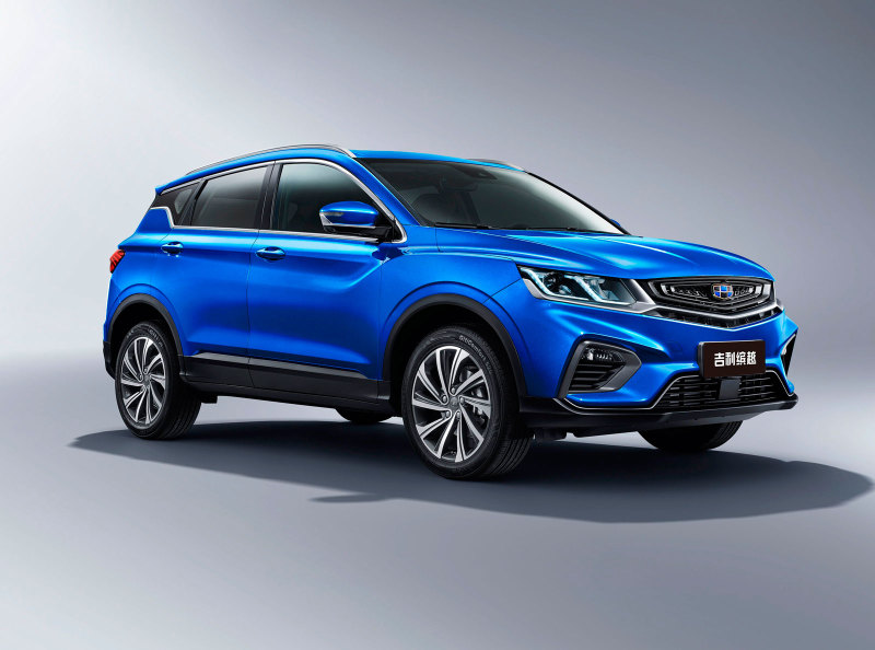 Geely покажет новый кроссовер и гибрид на Московском автосалоне