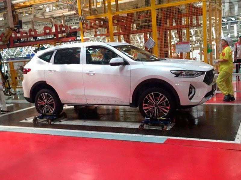 Подробности о новом кроссовере Haval F7, который будут собирать в России