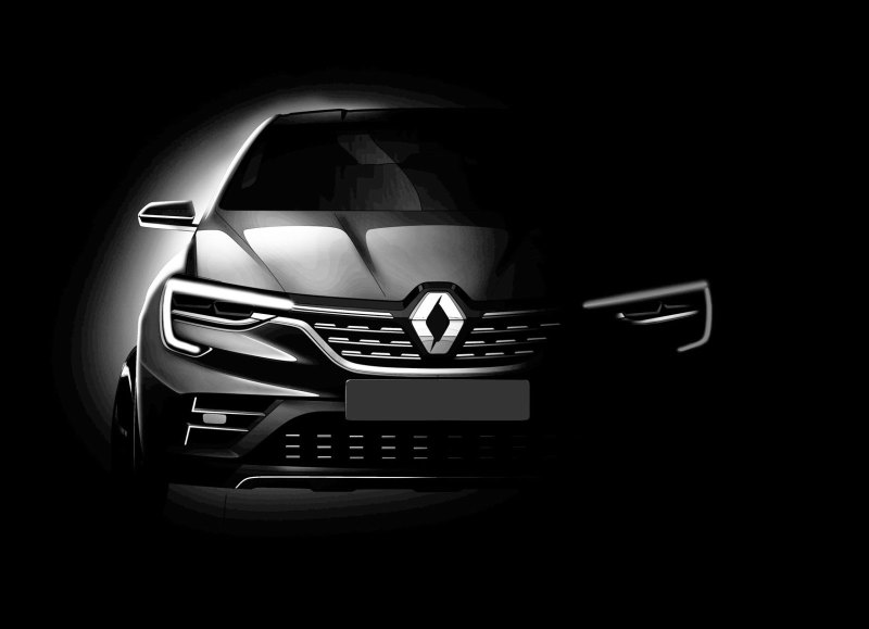 Первый официальный тизер Renault Arkana