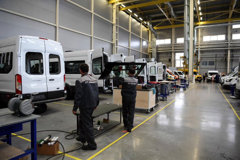 Спецверсии Ford Transit будут выпускать на территории ОЭЗ "Алабуга"