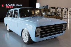 Концерн "Калашников" представил концепт электрического суперкара CV-1
