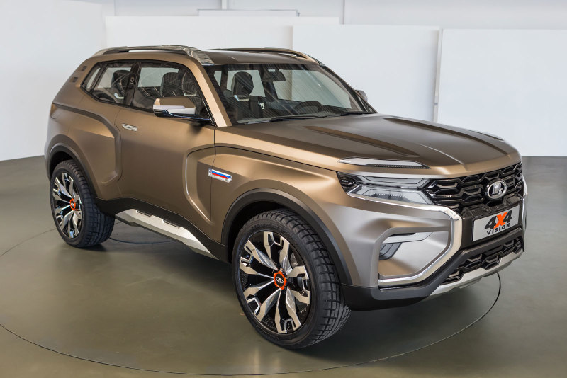 Lada 4x4 Vision - представлен прообраз будущей "Нивы"