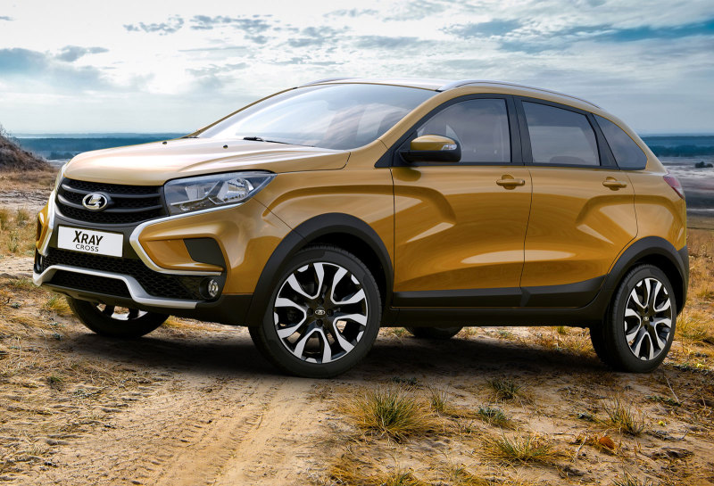 Lada XRAY Cross - премьера Московского автосалона