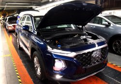 Новый Hyundai Santa Fe начали собирать в России