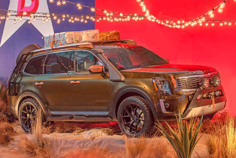 Флагманский кроссовер KIA Telluride показали в Нью-Йорке