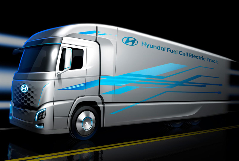 Hyundai готовит грузовик на топливных элементах