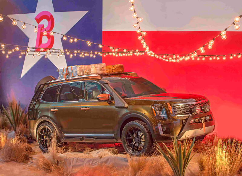 Предсерийный KIA Telluride на неделе моды в Нью-Йорке