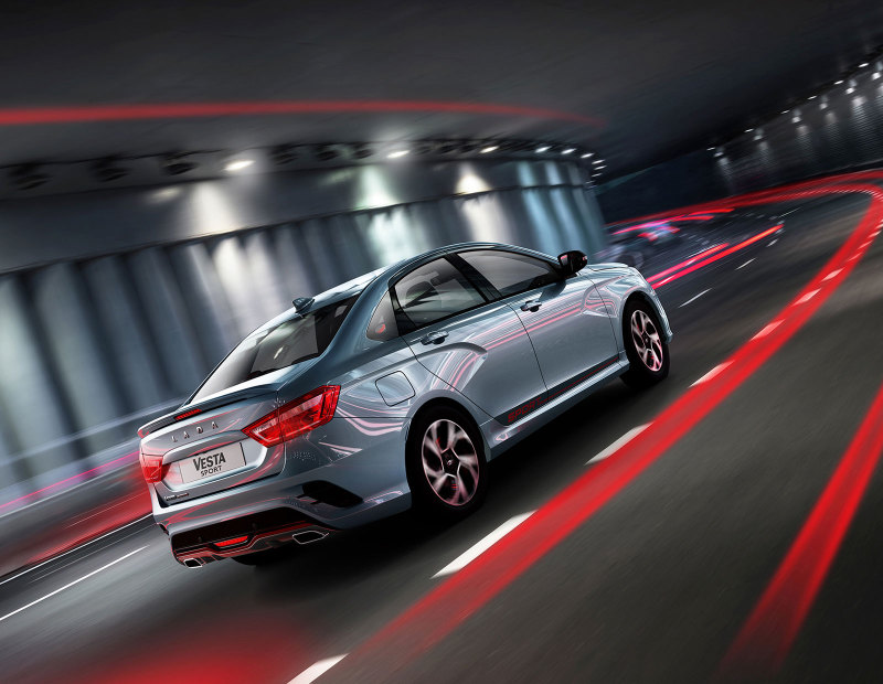 Мощный седан Lada Vesta Sport окажется самой дорогой моделью марки