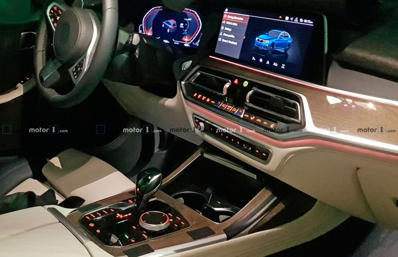 Интерьер BMW X7 рассекретили до премьеры