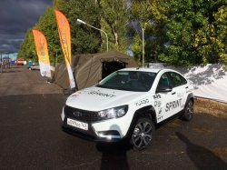 Новый кросс-седан Lada Vesta Rally Sprint представили в Тольятти