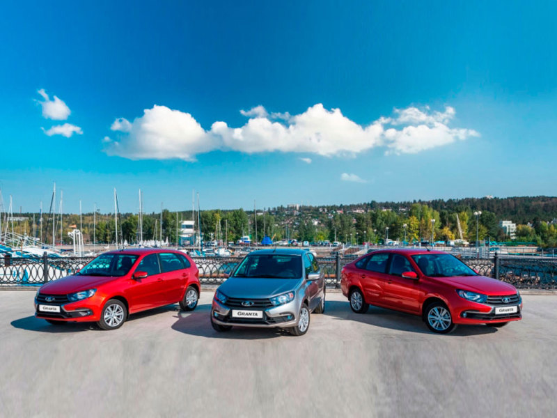 Обновлённая Lada Granta пользуется спросом