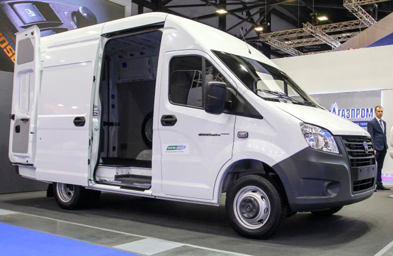 Представлена двухтопливная "Газель Некст CNG" с новым мотором