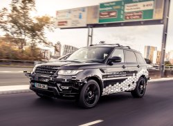 Беспилотный Range Rover Sport прошёл испытания