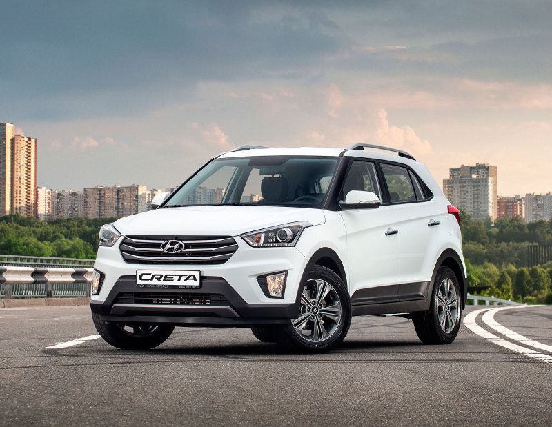 Hyundai Creta образца 2016 года, который продаётся и собирается в России