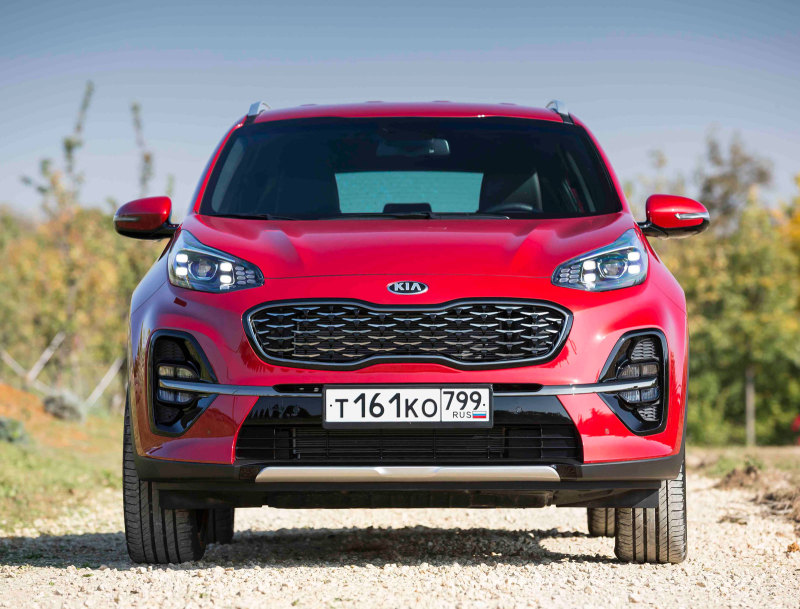 Обновлённый KIA Sportage: в России от 1.329.900 рублей