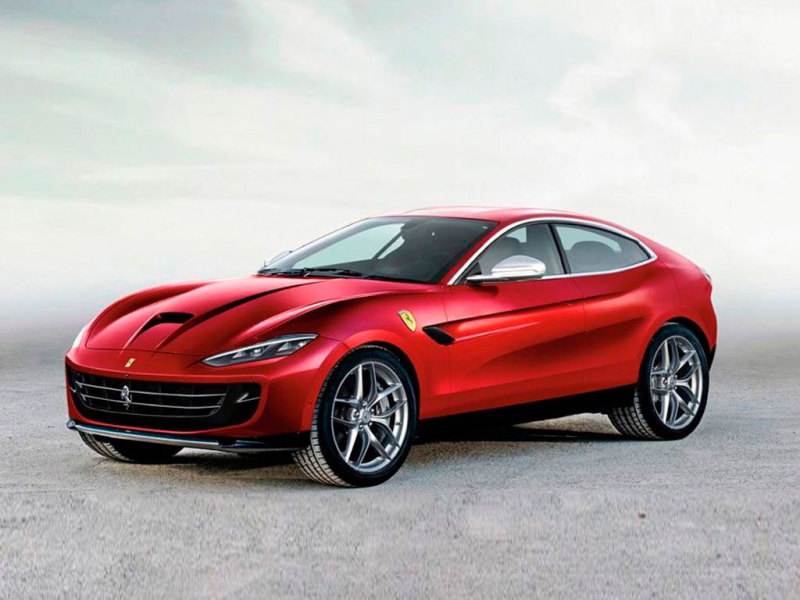 Будущий кроссовер Ferrari Purosangue проходит испытания