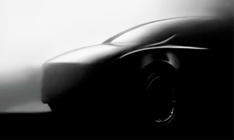 Официальный тизер Tesla Model Y