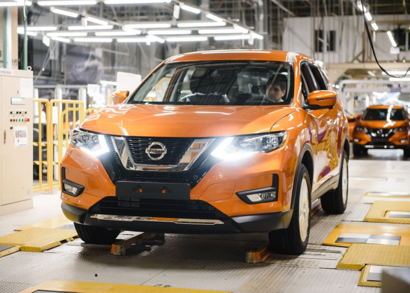 Производство обновлённого Nissan X-Trail началось на заводе в Санкт-Петербурге
