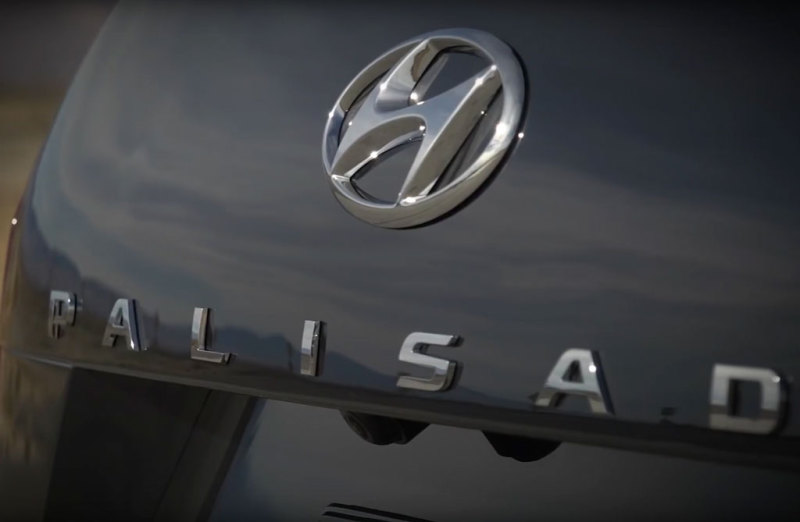 Большой кроссовер Hyundai Palisade: первые официальные фото и видео