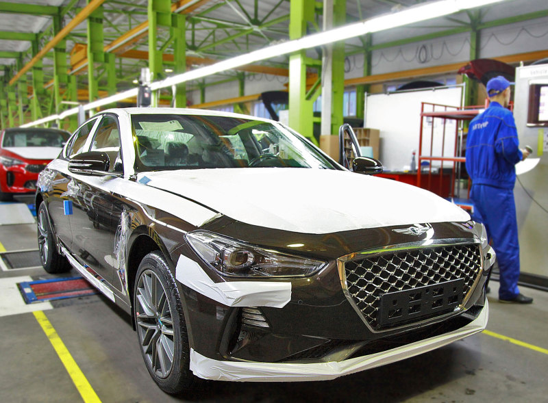Genesis G70 начали собирать в России