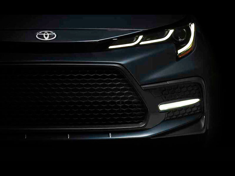 Новое поколение седана Toyota Corolla представят в ближайшие часы