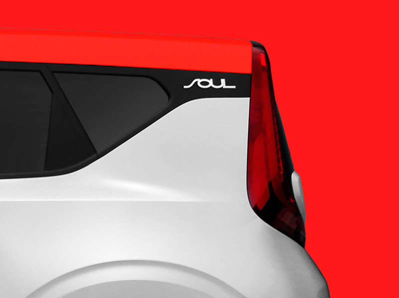 Задняя стойка кузова KIA Soul 2019