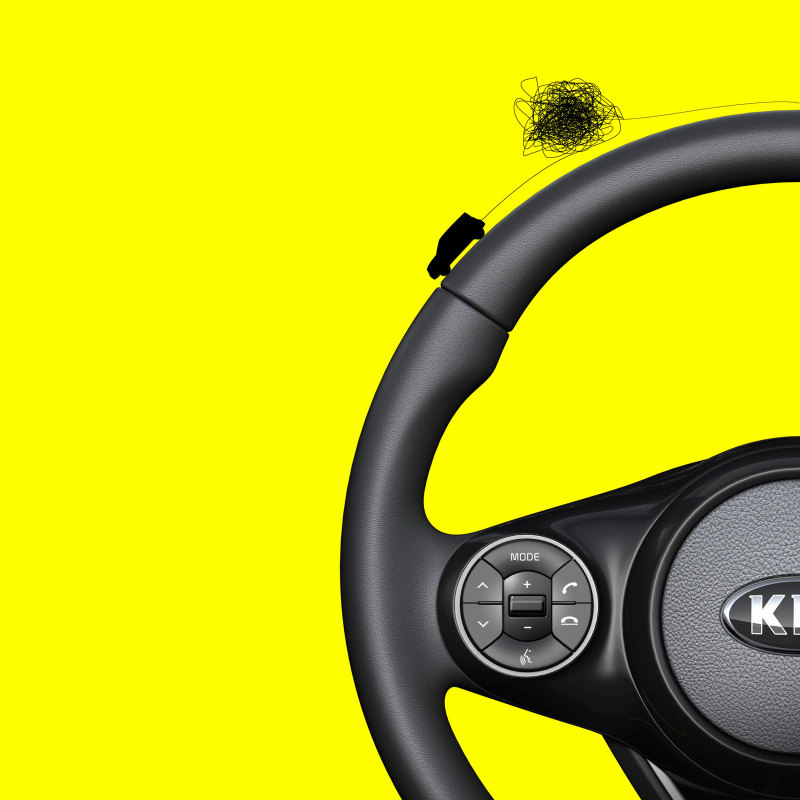 Рулевое колесо KIA Soul 2019