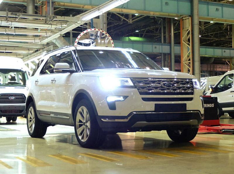 20-тысячный Ford Explorer произведён в России