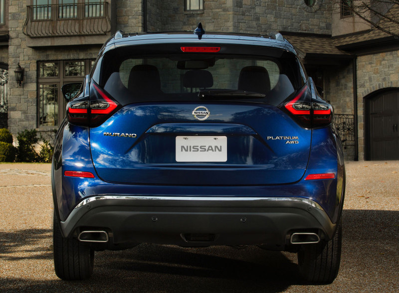 Nissan Murano 2019 (версия для североамериканского рынка)