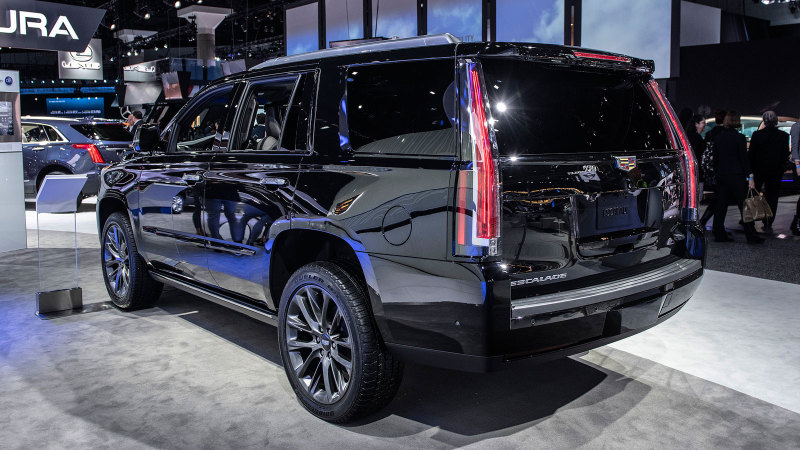 Cadillac Escalade Sport Edition 2019 на автосалоне в Лос-Анджелесе