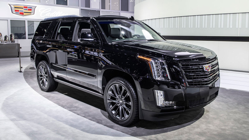 Cadillac Escalade Sport Edition 2019 на автосалоне в Лос-Анджелесе