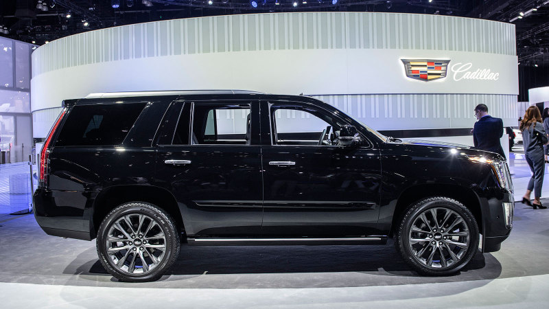 Cadillac Escalade Sport Edition 2019 на автосалоне в Лос-Анджелесе