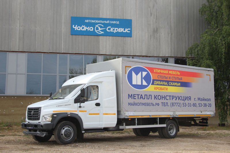 Спальная надстройка для «ГАЗон NEXT» от завода «Чайка-Сервис»