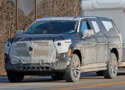 Новый Cadillac Escalade 2021 проходит тесты