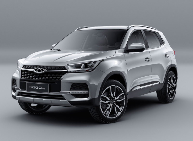 Обновлённый Chery Tiggo 5x для китайского рынка