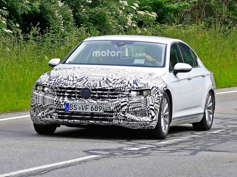 Новый Volkswagen Passat представят в 2019 году