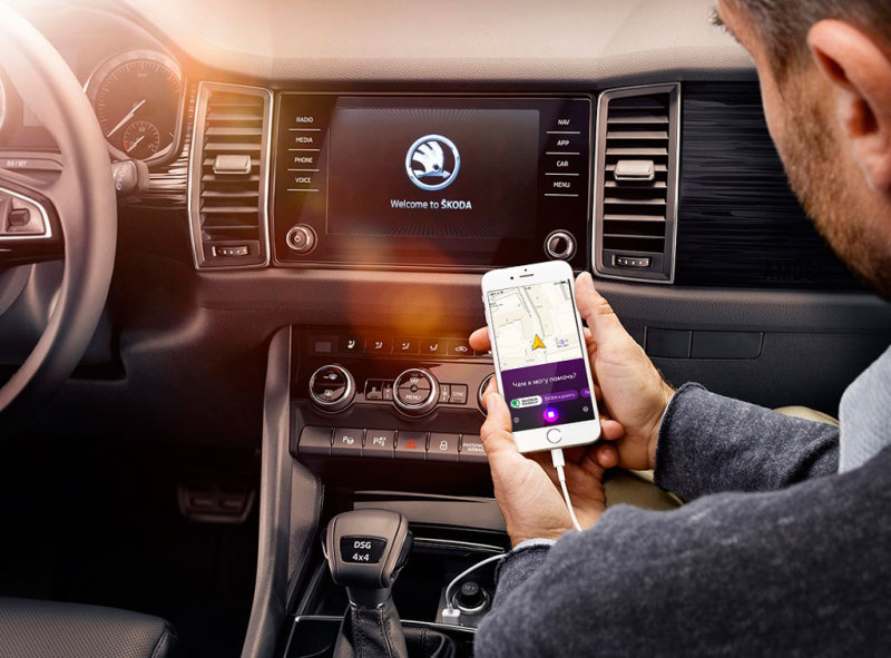 Skoda разработала навык для голосового помощника Алиса