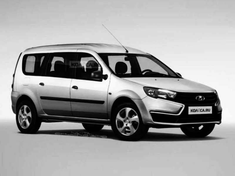 Обновлённые универсалы Lada Largus начали собирать на конвейере