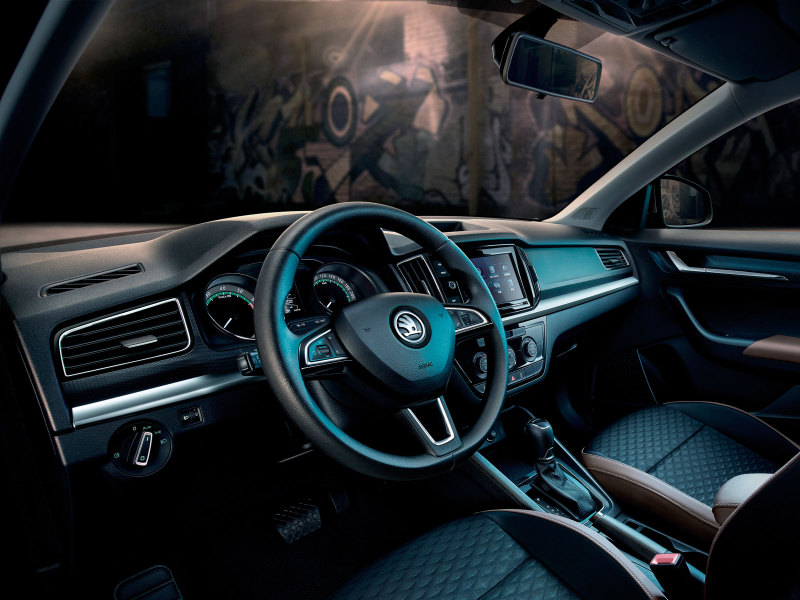 Салон Skoda Kamiq для китайского рынка