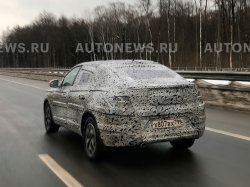 Предсерийный Renault Arkana заметили на тестах в России