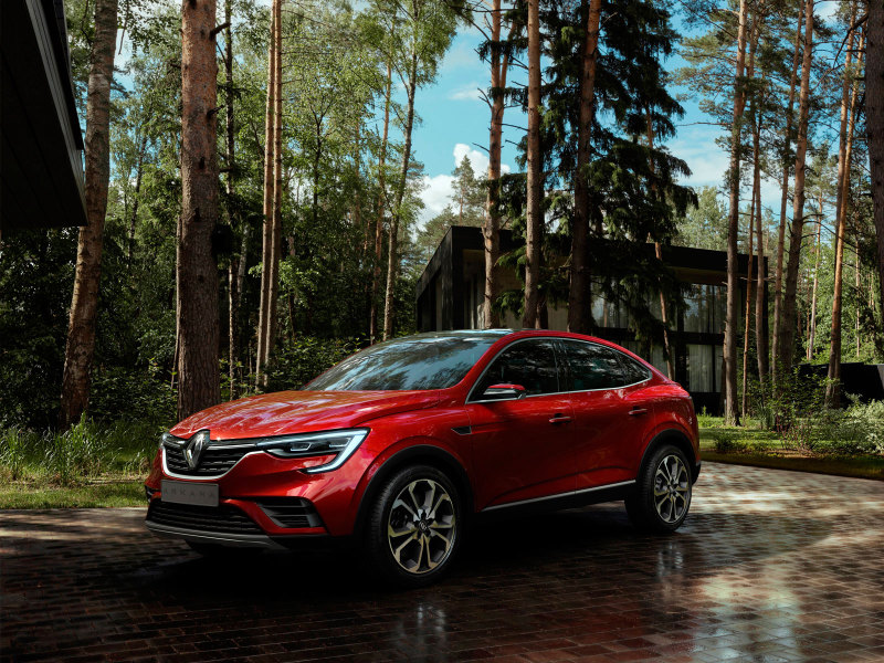 Дизайн кузова шоу-кара Renault Arkana показанного на Московском автосалоне 2018