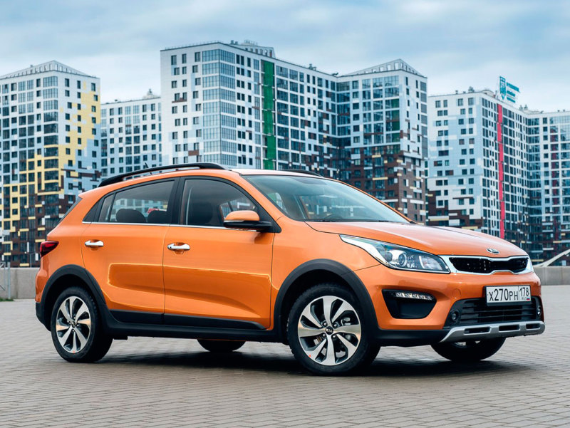 Российский KIA Rio X-Line получил увеличенный дорожный просвет