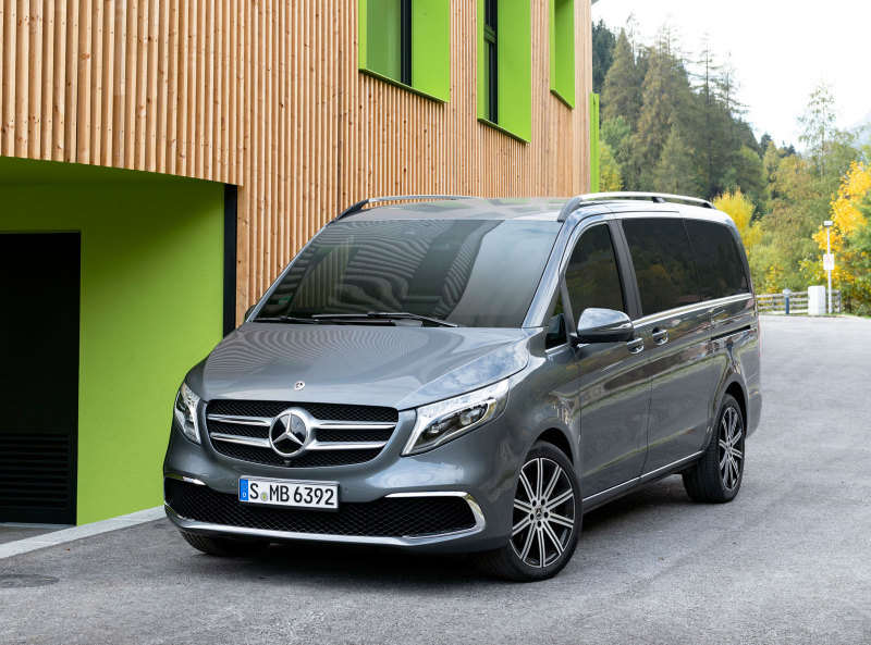 Представлен обновлённый Mercedes-Benz V-Class 2019