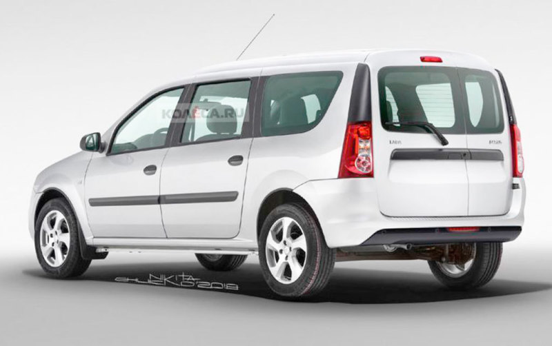 Вариант Lada Largus FL от независимых дизайнеров