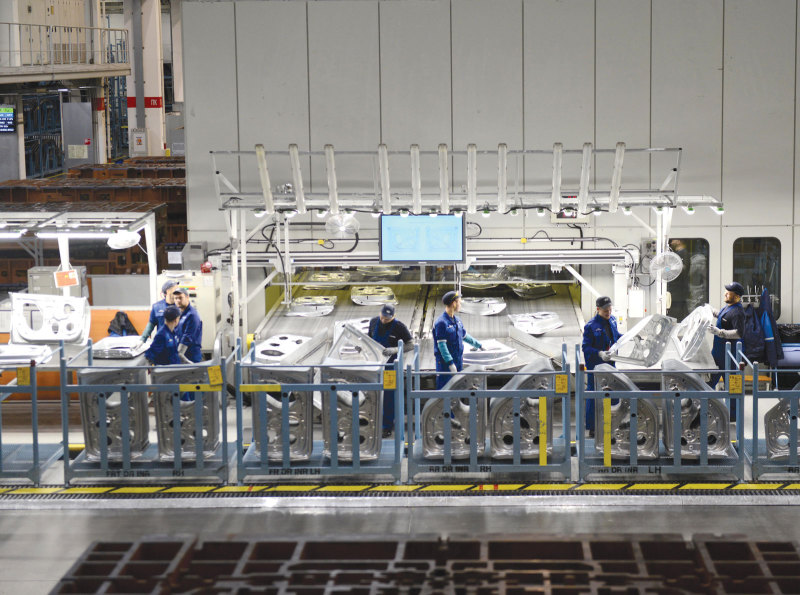 Российский завод Hyundai увеличил объёмы производства применяя квадроштамповку