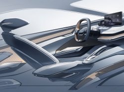Интерьер Skoda Vision iV показали на дизайнерском эскизе