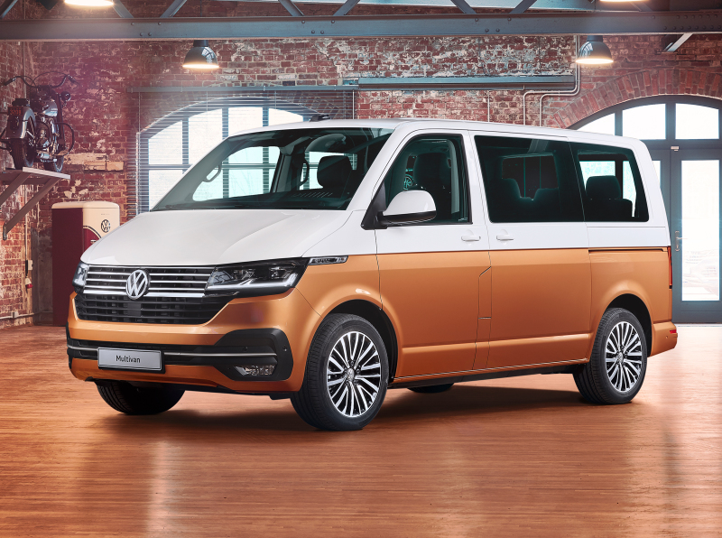 Представлен обновлённый Volkswagen Multivan T6.1